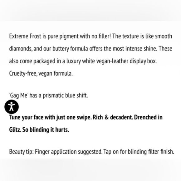 jeffree star extreme frost in gag me highlight powder makeup beauty - Picture 9 of 9